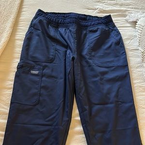 Cherokee Authentic Workwear Navy Scrub Jogger Bottoms